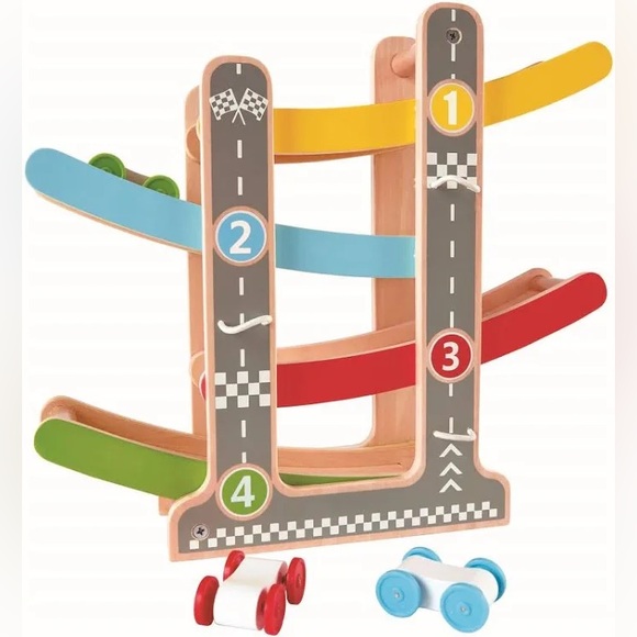 hape | Toys | Hape Fast Flip Wooden Car Ramp | Poshmark
